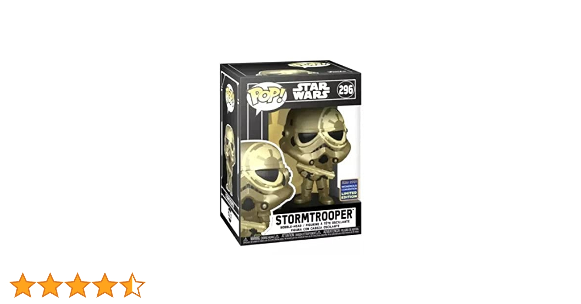 Amazon.co.jp: 2021 Funko POP!WonCon限定スターウォーズ#296